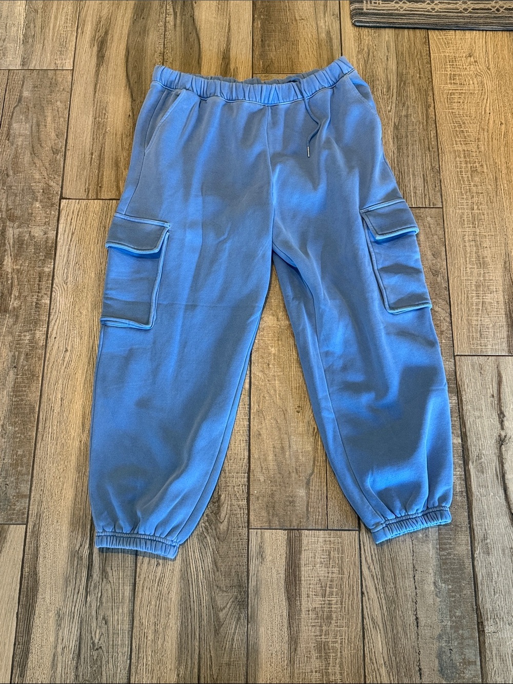 Abercrombie & Fitch Blue Cargo Jogger Sweatpants for Kids